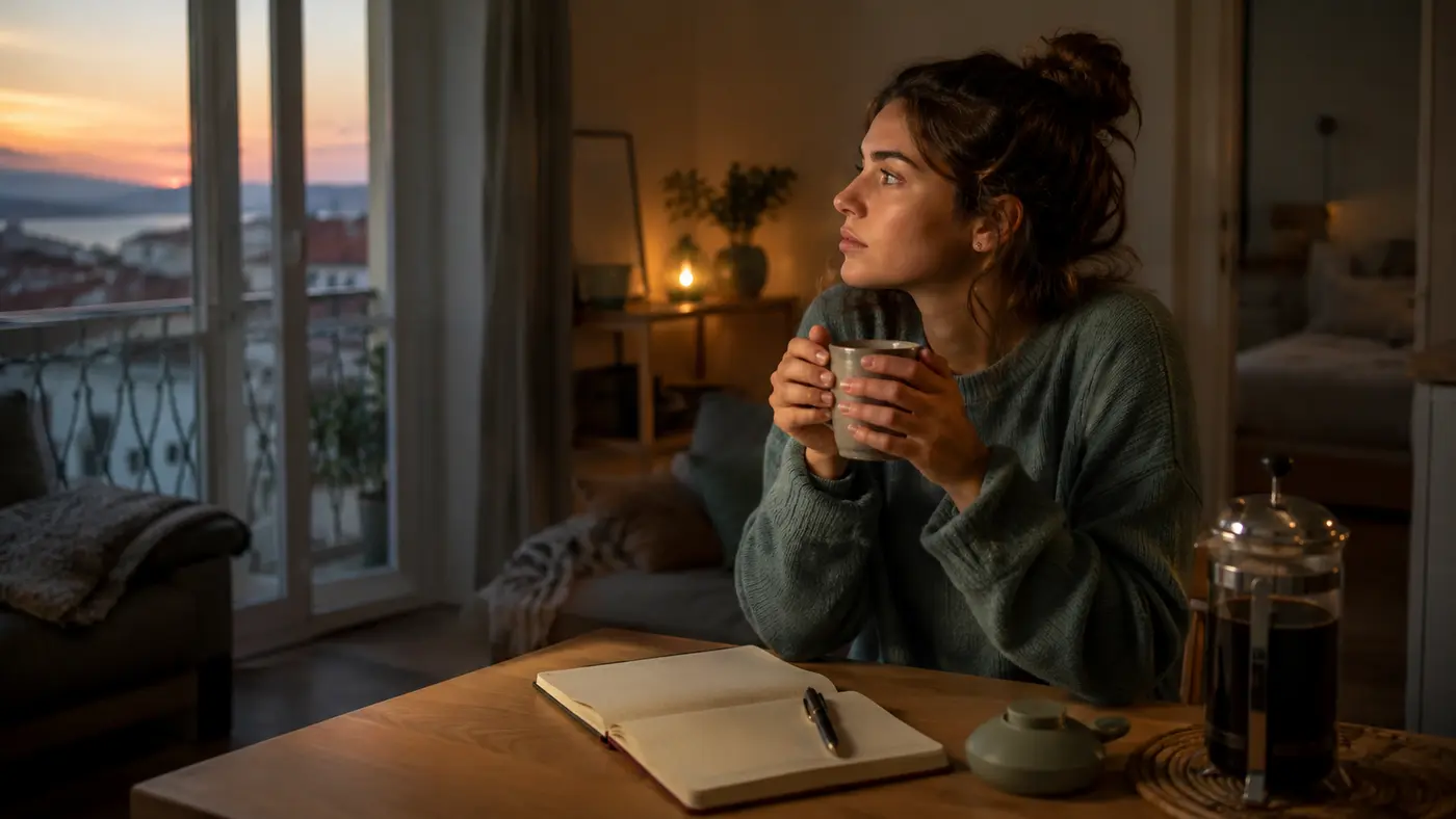 Imagem editorial do artigo: Cafeína: a chávena da tarde que ainda pode estar contigo à noite