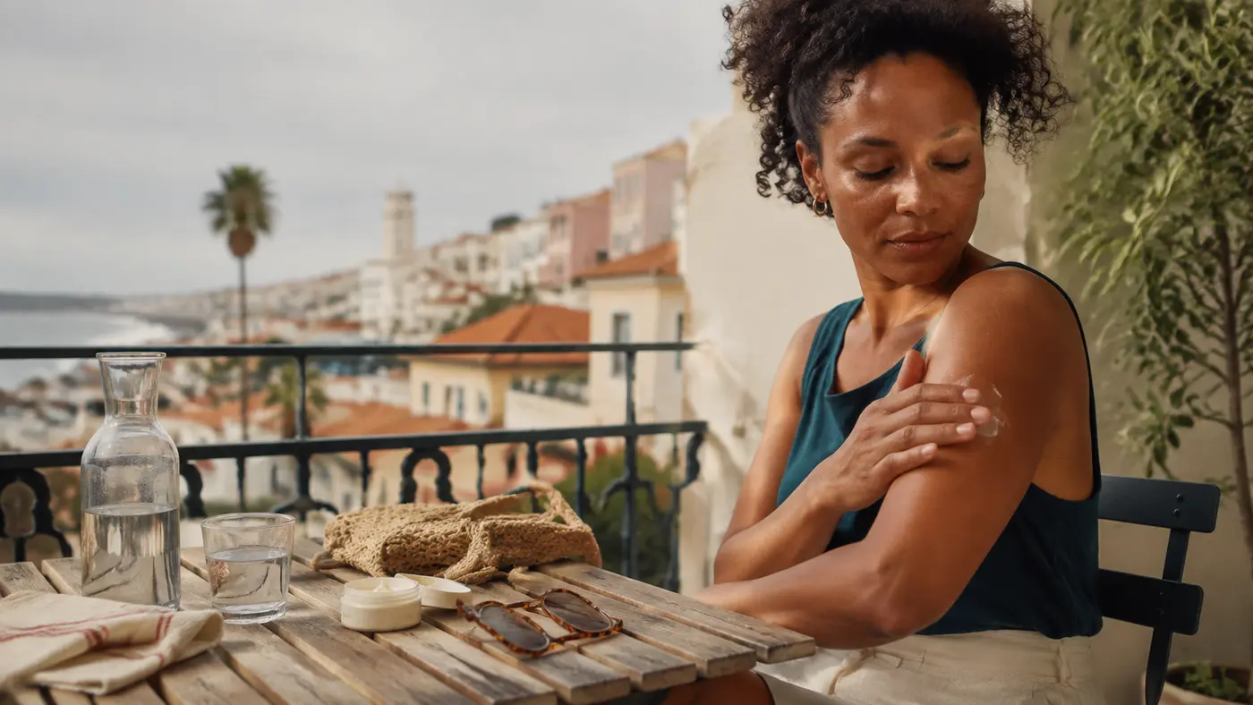 Imagem editorial do artigo: Sol em Portugal: proteger a pele sem deixar de viver lá fora